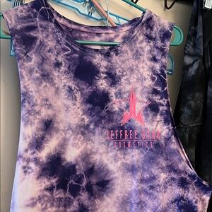 Jeffree Star Vivid Tie-Dye Muscle Tee